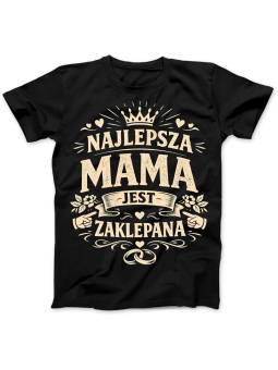Koszulka Koszulka Damska Wariatek się nie kocha Czarna - Śmieszne T-Shirty z Nadrukami ?