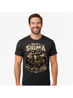 Koszulka Męska Goat Ojciec Sigma