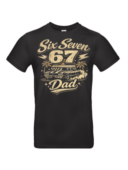 Koszulka Męska Auto Six Seven Dad