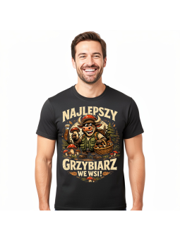 Byczek Najlepszy Grzybiarz We Wsi czarna | HiPanda