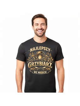 Najlepszy Grzybiarz w Mieście czarna | HiPanda