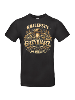 Najlepszy Grzybiarz w Mieście czarna | HiPanda
