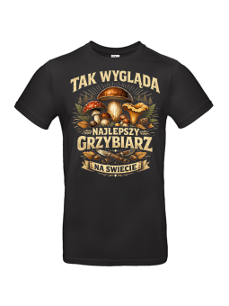 Tak Wygląda Najlepszy Grzybiarz czarna | HiPanda