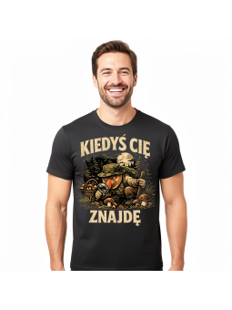 Nosacz Grzybiarz Kiedyś Cię Znajdę czarna | HiPanda