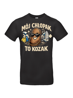 Koszulka Męska Mój Chłopak To Kozak