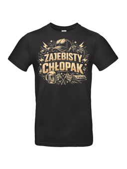 Koszulka Męska Pad Żajebisty Chłopak
