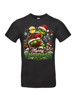 Grinch Merry KissMyAss – świąteczna koszulka męska | HiPanda