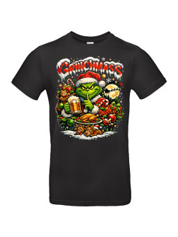 Grinchmass – świąteczna koszulka męska | HiPanda