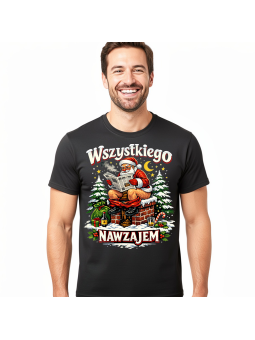 Mikołaj Wszystkiego Nawzajem – koszulka świąteczna | HiPanda