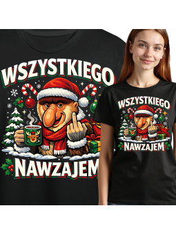 Koszulka Damska Nosacz Palec Wszystkiego Nawzajem