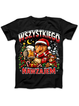 Koszulka Damska Nosacz Piwo Wszystkiego Nawzajem